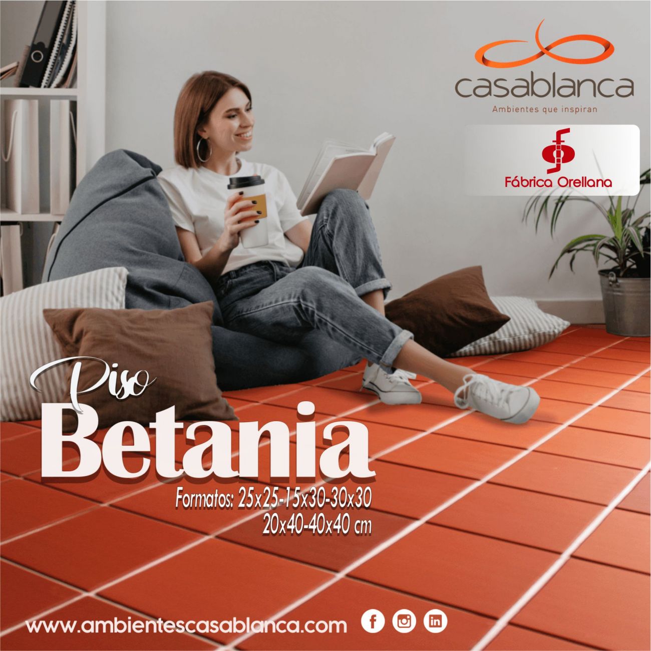 GRES CASA BLANCA 30X30  BETANIA