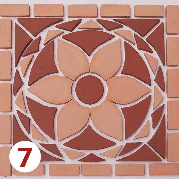 Mosaico Afrodita 30x30 Casa Blanca