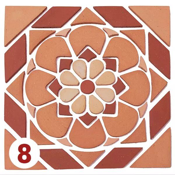 Mosaico Baco 30x30 Casa Blanca