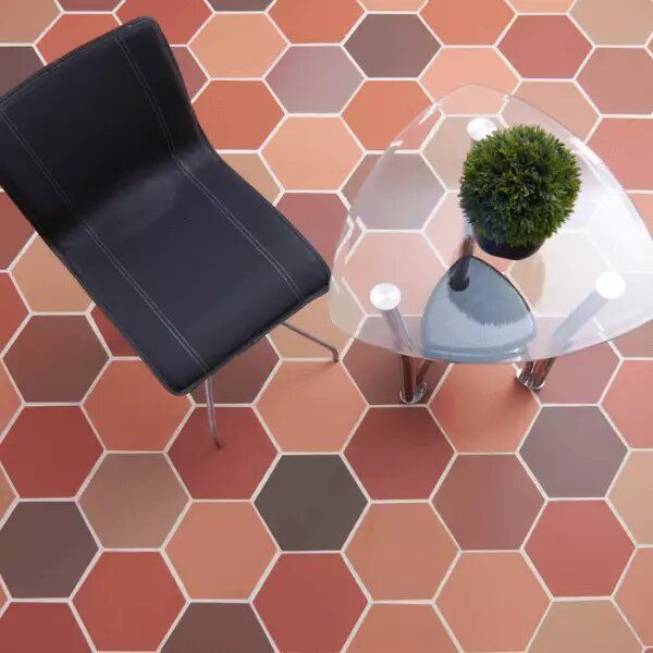 GRES HEXAGONAL 24x24 CASA BLANCA