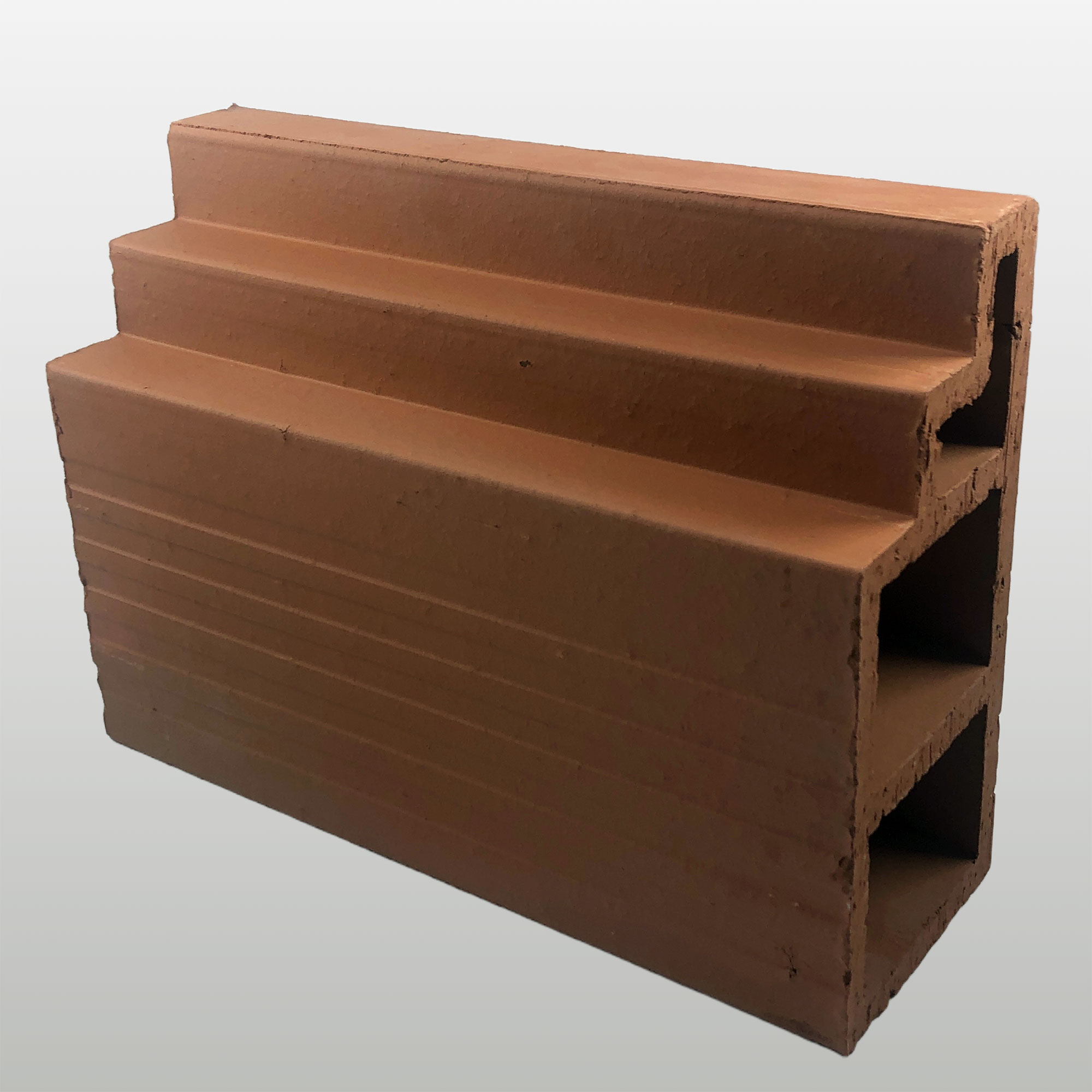 CORNIZA RECTA 30CM NATURAL INDUSTRIAL