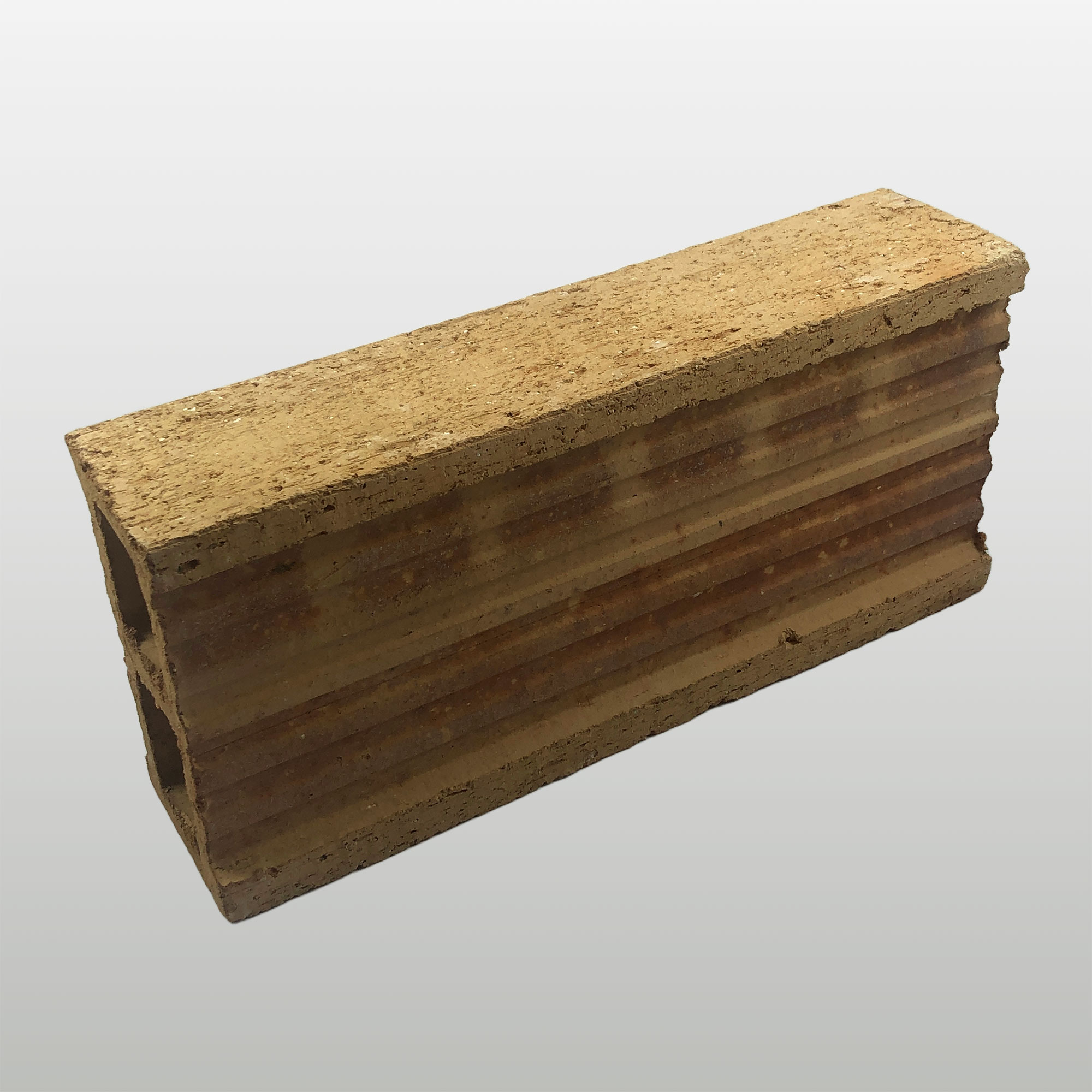 VISTO CORCHO 7CM 2 HUECOS BLANCO MATIZADO CON CAMARA 38CM